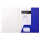 Exacompta Pkg mit 20 Aktendeckeln Cromolux bl