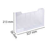 Exacompta Einzelelement A4 Quer Pres. Tr