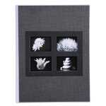 Taschenalbum 64 Fotos 10x15cm sort.