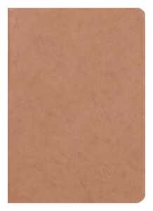 Clairefontaine Heft AgeBag A5 Leinen bl 48Bl braun