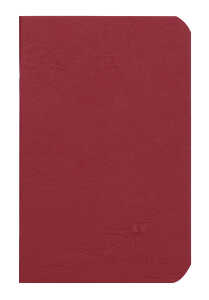 Clairefontaine Heft AgeBag 9x14 48Bl uni rot
