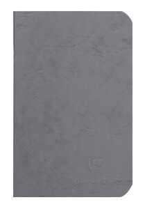 Clairefontaine Heft AgeBag 9x14 48Bl uni grau