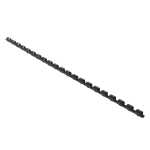 Exacompta 25 plast. binderücken 6mm A4 sw