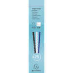 Exacompta 25 plast. binderücken 12mm A4 schw.