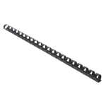 Exacompta 25 plast. binderücken 12mm A4 schw.