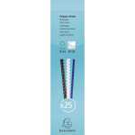 25 plast. binderücken 16mm A4 weiß