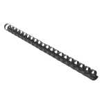 Exacompta 25 plast. binderücken 16mm A4 schw.