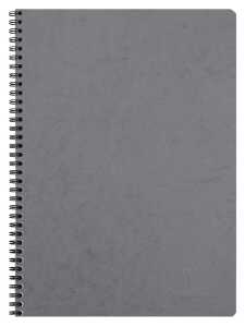 Clairefontaine Spiralbuch AgeBag 9x14 kar 50Bl gr