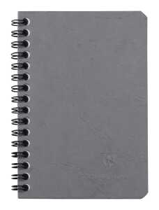 Clairefontaine Spiralbuch Agebag 9x14 linRd 50Bl gr