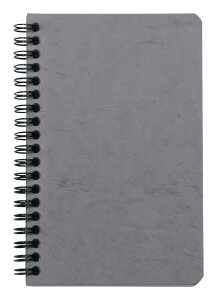 Clairefontaine Spiralbuch 11x17 Agebag lin 60Bl gr