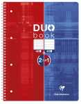Clairefontaine Collegeblock A4+ Duo 40Bl kar+40Bl lin