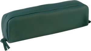 Clairefontaine Schlamperm Leder Ø5,5x21 cm, grau