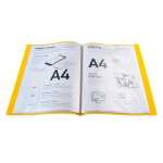 Exacompta Sichtmappen PP A4 10 Hüllen Gelb