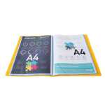 Sichtmappen PP A4 20 Hüllen Gelb