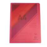 Sichtmappe A4 Chroma 40 Hül rot