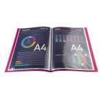 Sichtmappe A4 Chroma 40 Hül rot