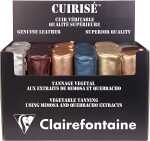 Clairefontaine Displ 24 Schlamper PerlmLeder 5sort