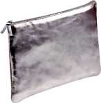 Clairefontaine Schlamperm PerlLeder 11x22 silber