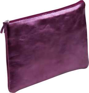 Clairefontaine Schlamperm PerlLeder 11x22 kirsche