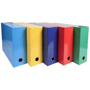 Exacompta Transferbox Iderama 90mm sortierte Farben 1 Stück