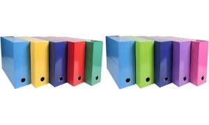 Exacompta Transfer Box Iderama 90mm anis