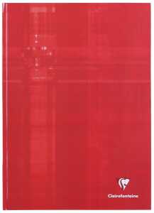 Clairefontaine Kladde A4 96 Bl liniert +Rand rt