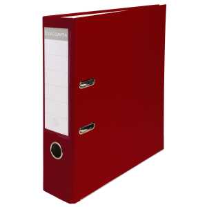 Exacompta Ordner A4 Karton/PP 80mm bordeaux