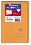 Clairefontaine Koverbook 9X14 trans kariert 48Bl sort