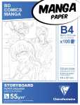 Manga Storyboard B4 100Bl 55g 3329680940404