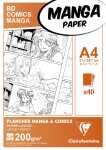 Clairefontaine Manga Etui BD/Comic A4 40Bl O 200g