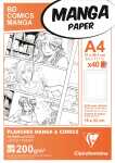Clairefontaine Manga Etui BDComic A4 40Bl 200g