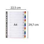 Exacompta Register A4 A-Z 20tlg PP farb Tabs