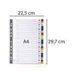 Exacompta Register A4 A-Z 20tlg PP farb Tabs