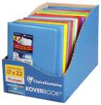 Clairefontaine Koverbook Heft PP 17x22 48Bl ka trans