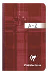 Clairefontaine Registerkladde hart geb kar 9x14 96Bl