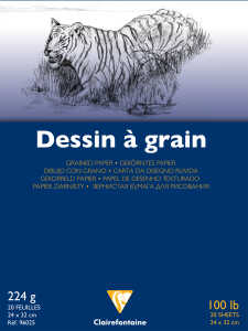 Clairefontaine Zeichenblock 24x32 224g 20Bl