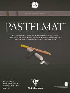 Clairefontaine Pastelmat N°6 30x40cm 360g 12Bl