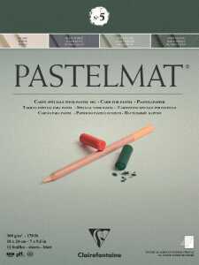 Clairefontaine Pastelmat N°5 18x24cm 360g 12Bl