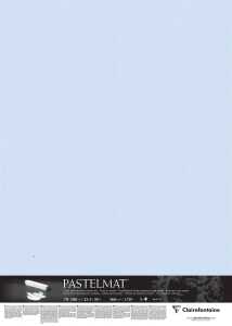 Clairefontaine Pastelmat 70x100cm 5Bl Hellblau 3329680961607
