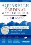 Clairefontaine Aquarellblock Cardinal A5 300g 10Bl