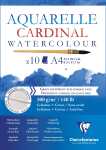 Clairefontaine Aquarellblock Cardinal A4 300g 10Bl