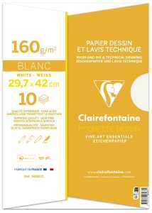 Clairefontaine Technisches Zeichnen 160g A3 10Bl
