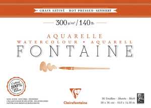 Clairefontaine Fontaine 4xgel 300g 26x36 20Bl