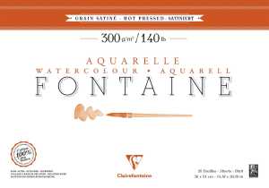 Clairefontaine Fontaine 4xgel heiss300g20BL 36x51