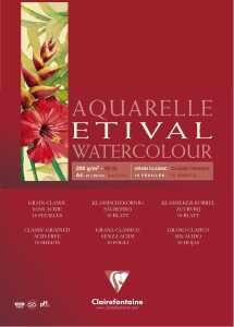 Clairefontaine Aquablo ETI 200g A4 kopfgel. 10Bl