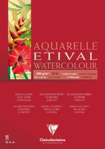 Clairefontaine Aquablo ETI 200g A3 kopfgel. 10Bl