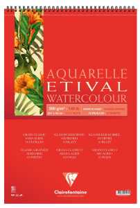 Clairefontaine Aquablock Spiral ETI 300g A3 10Bl