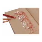 Clairefontaine Kraftpapier 50x70 braun 120g 25Bl