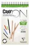 Clairefontaine Cray’On A4 Spirale 160g 30Bl