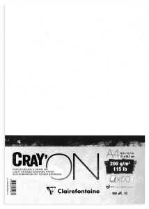 Clairefontaine CrayON 50Bl A4 200g